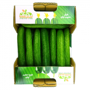 خیار گلخانه ای سیب جان 1 کیلوگرمی